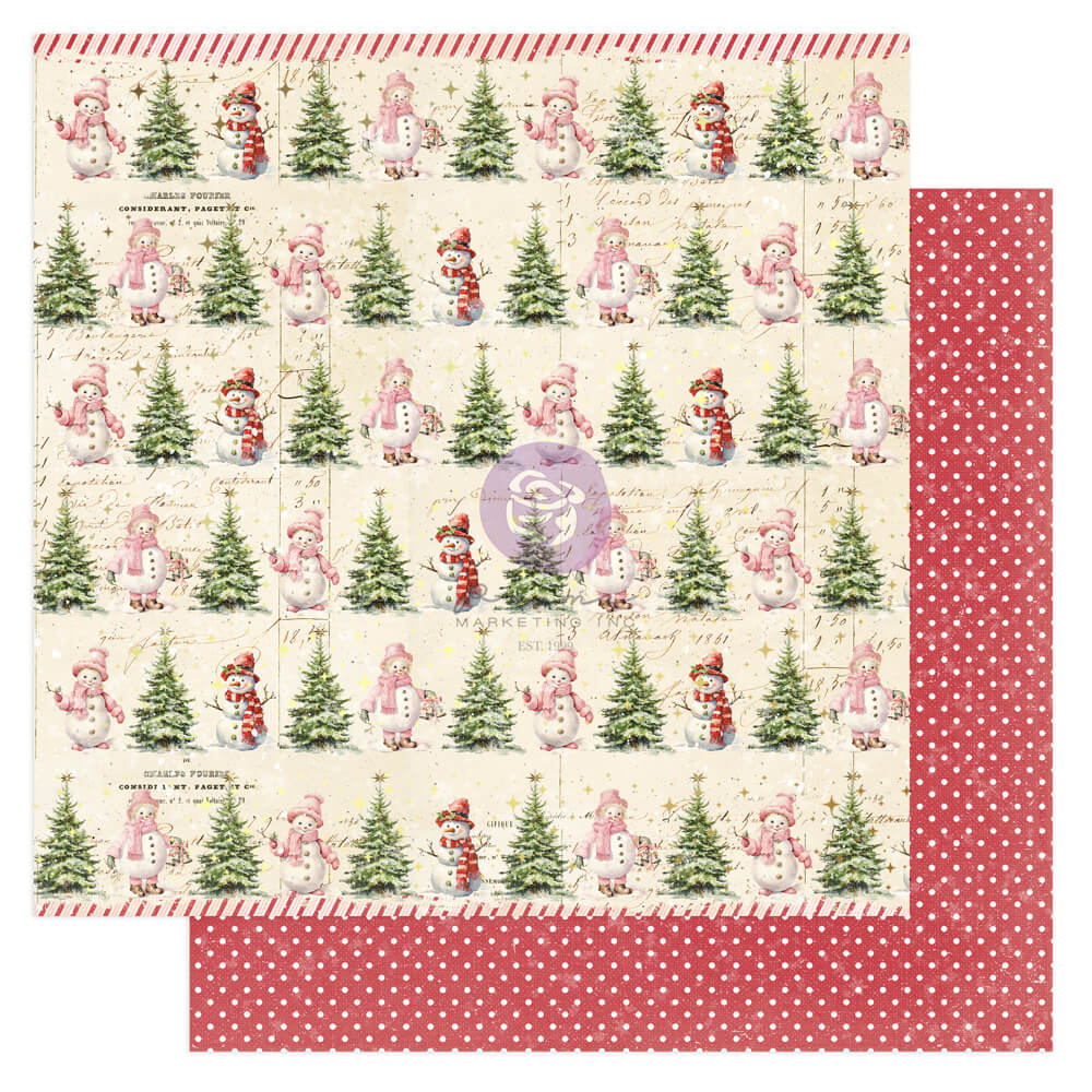 Prima Marketing - 25 & Peppermint - 12x12 Paper Pack Collection - Frank Garcia