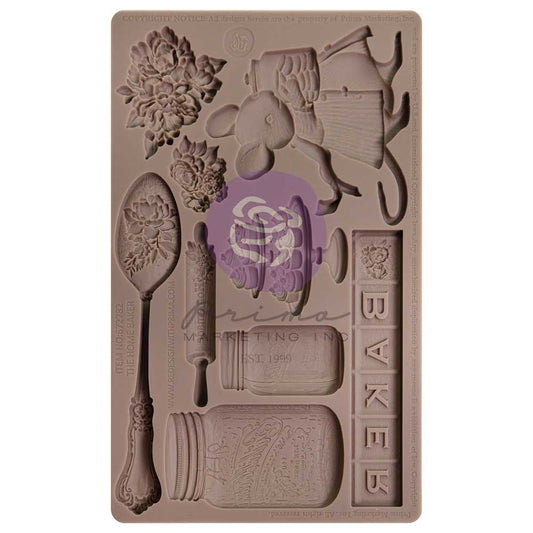 Prima Marketing - The Home Baker Collection - Mould 5x8 - Baker's Delight