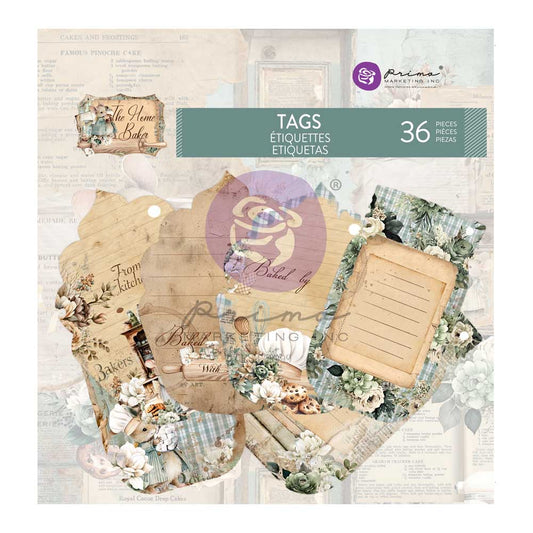 Prima Marketing - The Home Baker Collection - Tags