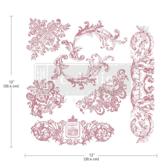 Redesign by Prima - Decor Stamp - Chateau De Maisons
