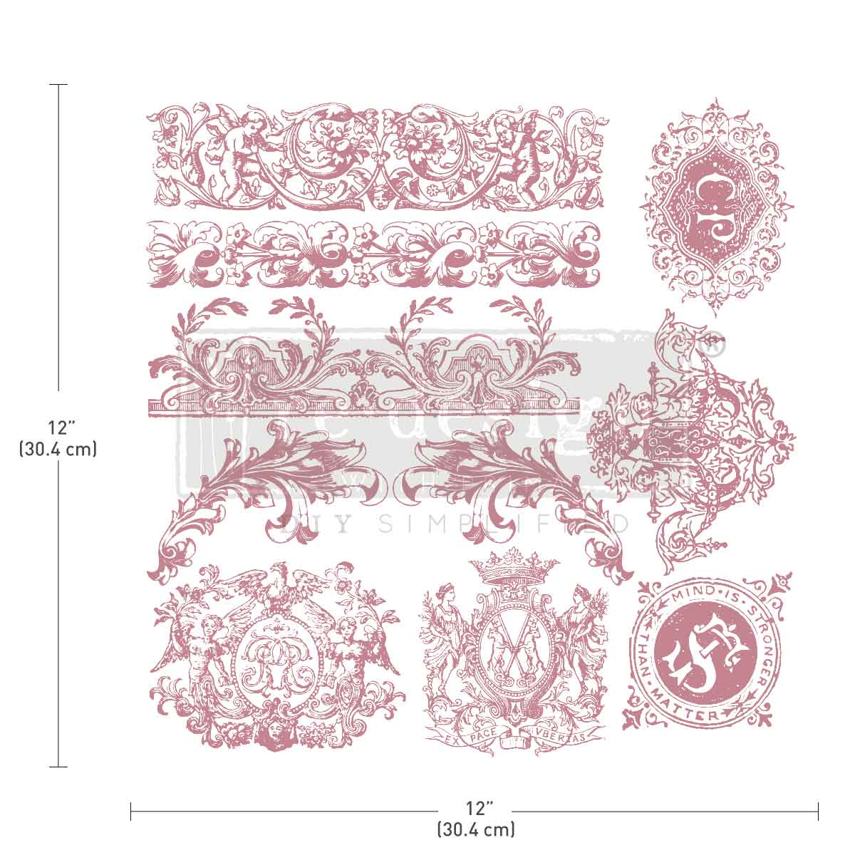 Redesign by Prima - Decor Stamp - Chateau De Saverne