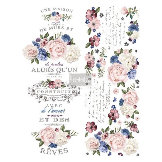 Redesign by Prima - Decor Transfer - Lavender Bush