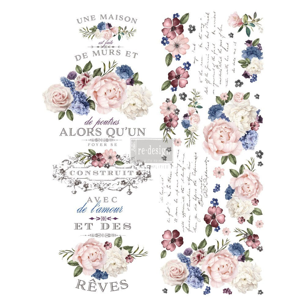 Redesign by Prima - Decor Transfer - Lavender Bush