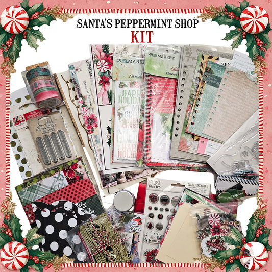 Santa's Peppermint Shop Album Kit - Dreamz Etc.