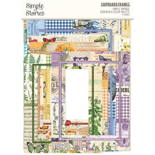 Simple Stories - Simple Vintage Essentials Color Palette - Chipboard Frames