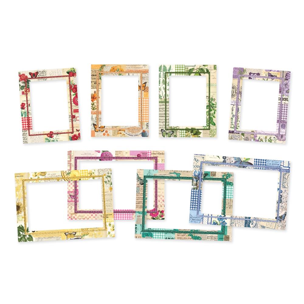 Simple Stories - Simple Vintage Essentials Color Palette - Chipboard Frames