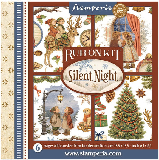 Stamperia Rub-On Kit - Silent Night