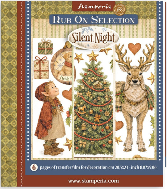 Stamperia Rub-On Selection - Silent Night