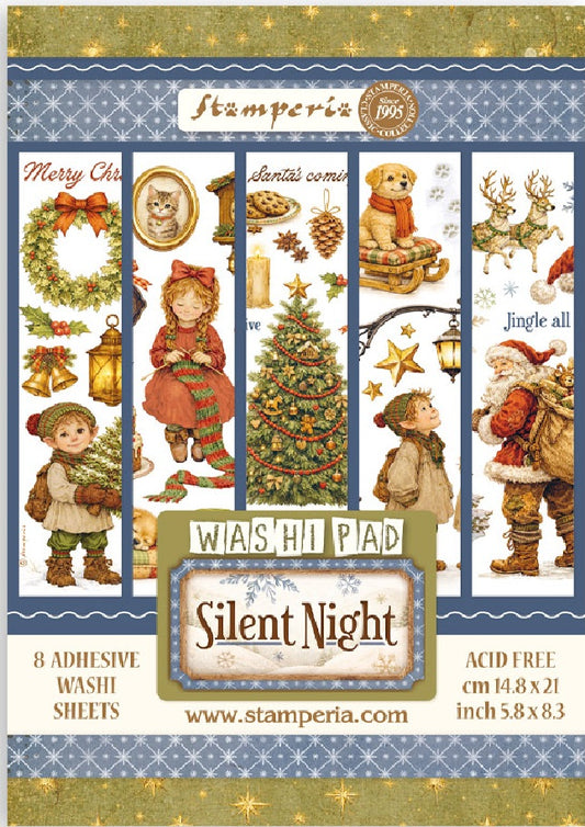 Stamperia Washi Pad - Silent Night