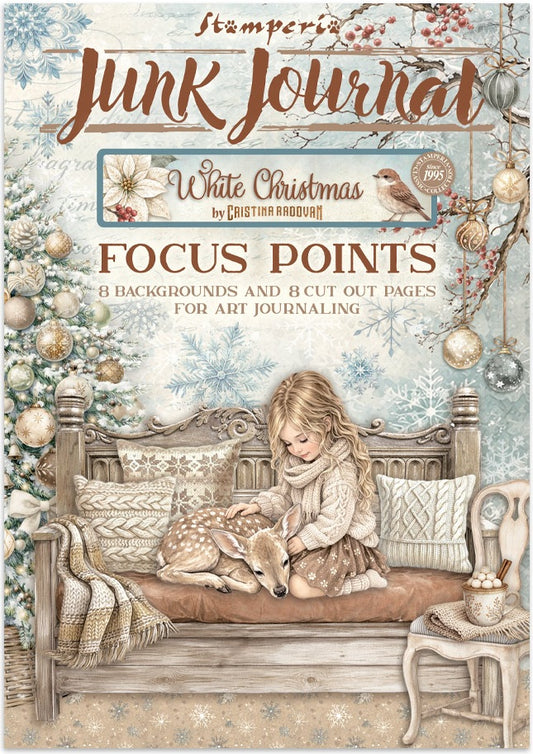 Stamperia Junk Journal - Focus Points - White Christmas