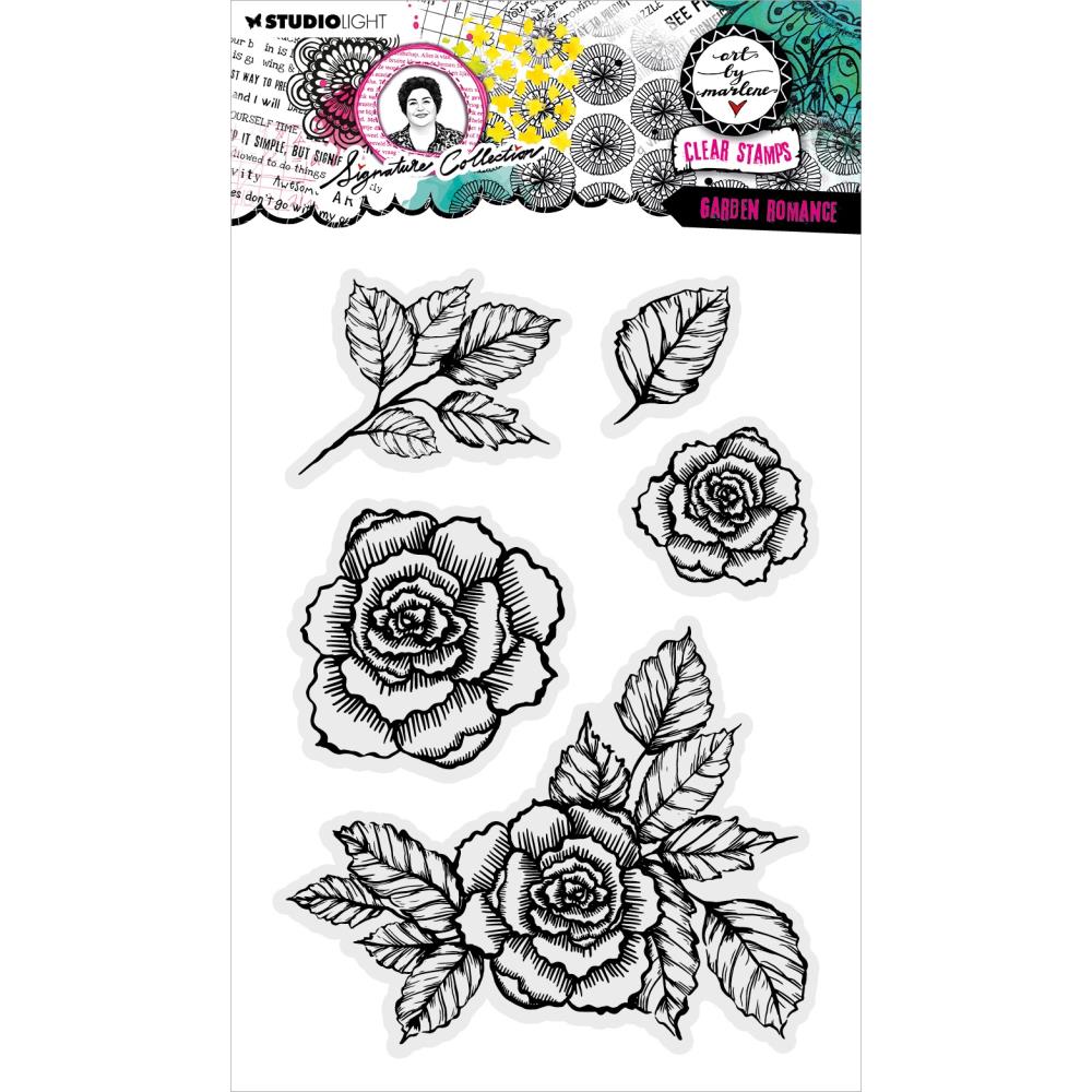 Studio Light - Art by Marlene - Garden Romance Stamp Set