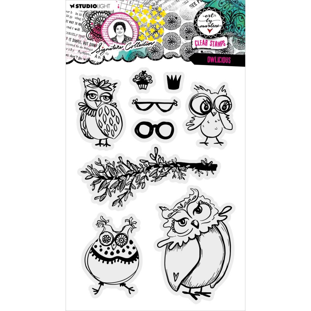 Studio Light - Art by Marlene - Owlicious Stamp Set