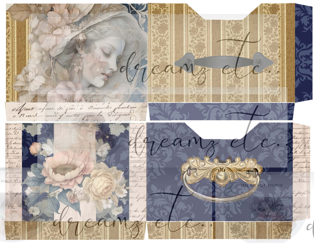 Sunflower Vignettes - Digital Journal Kit