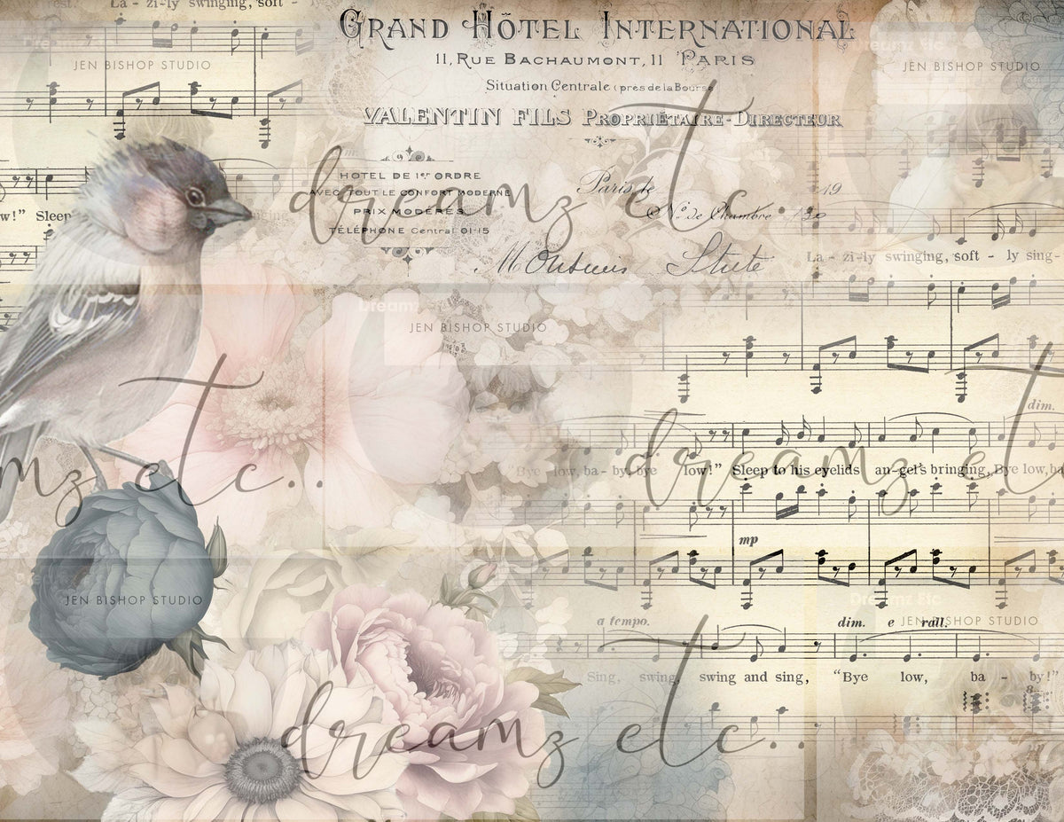 Sunflower Vignettes - Digital Journal Kit