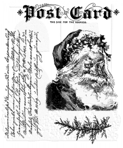 Tim Holtz - Stampers Anonymous - Letters to Santa - Cling Mount Stamp