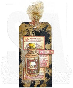 Tim Holtz - Stampers Anonymous - Cling Mount Stamp - Poisonous