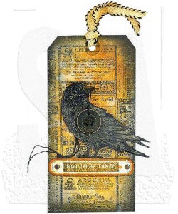 Tim Holtz - Stampers Anonymous - Cling Mount Stamp - Poisonous
