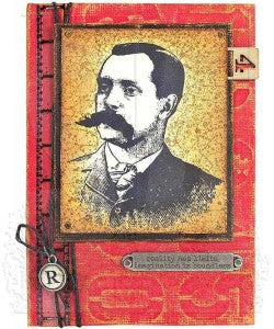 Tim Holtz - Stampers Anonymous - Purveyor - Cling Mount Stamp