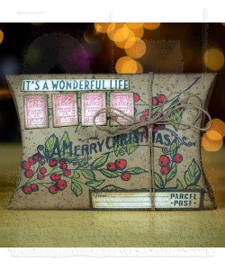 Tim Holtz - Stampers Anonymous - Vintage Holidays - Cling Mount Stamp