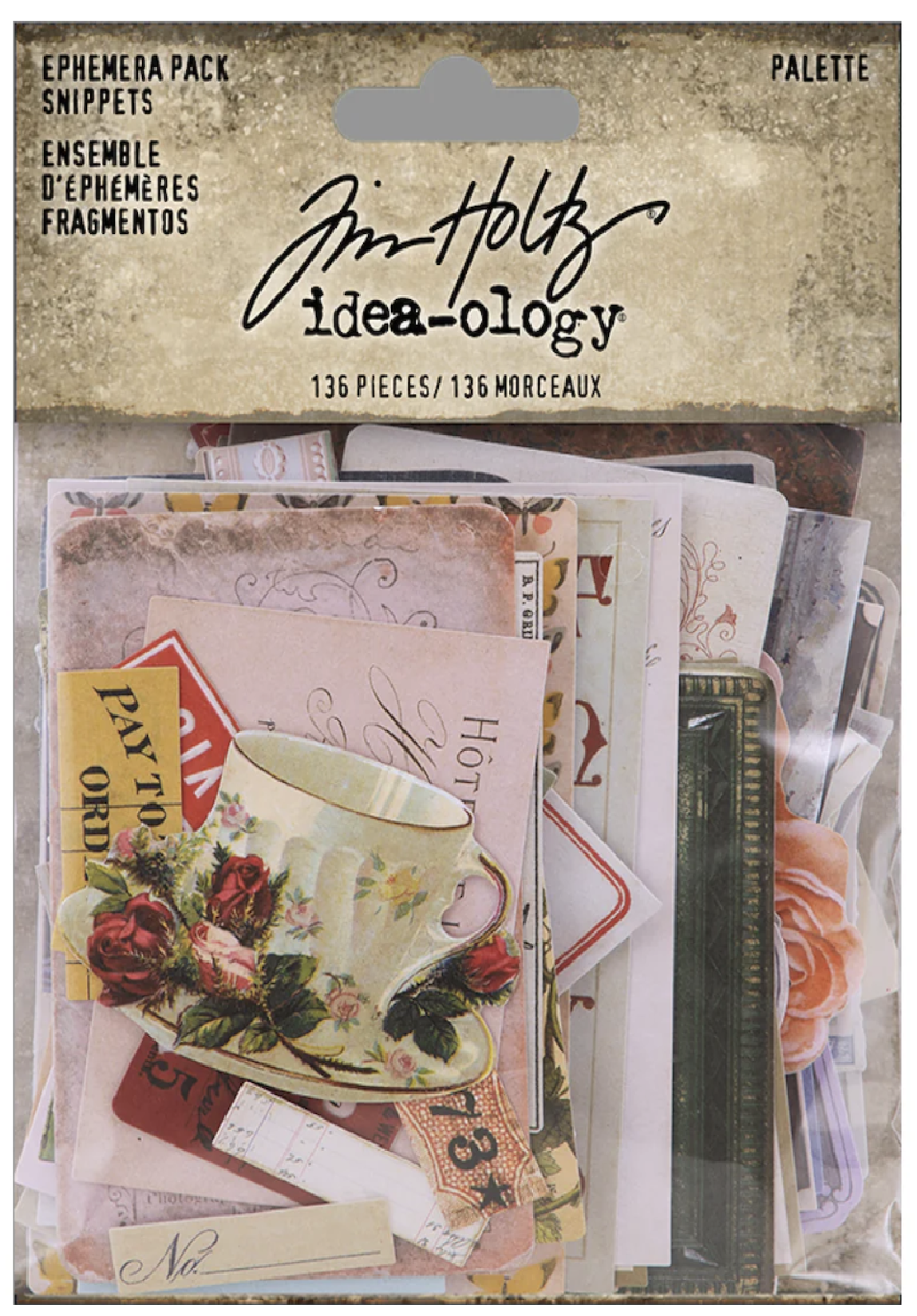 Tim Holtz Idea-ology Palette Snippets - Ephemera