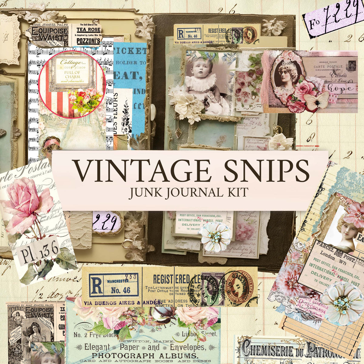 Vintage Snips Digital Collection | Dreamz Etc