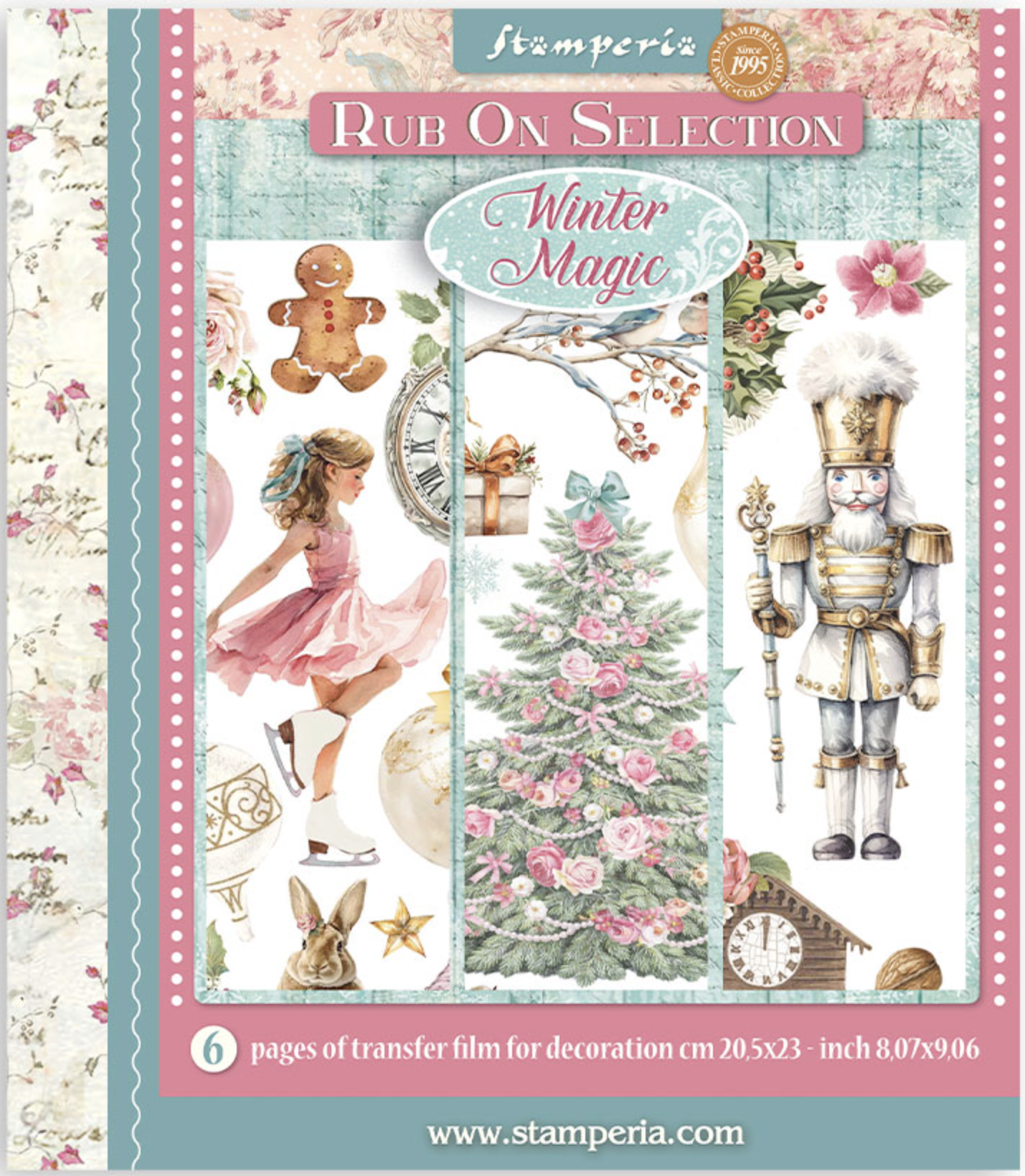 Stamperia Rub-On Selection - Winter Magic