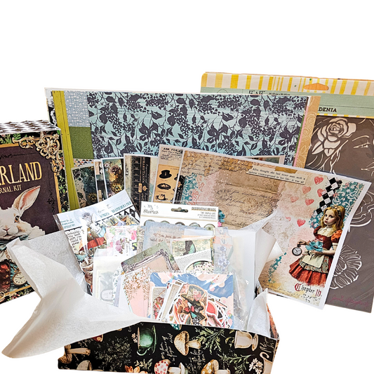 Wonderland Themed Journal Kit - Dreamz Etc.