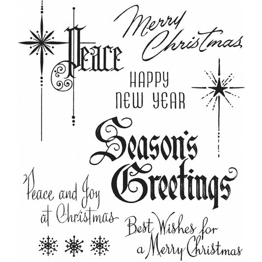 Christmas Time #2 - TIM HOLTZ - STAMP SET