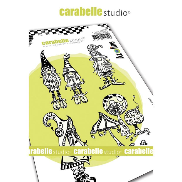 Carabelle Studio - "Cling Stamp A6 : "Zolitins Des Bois" by Azoline *