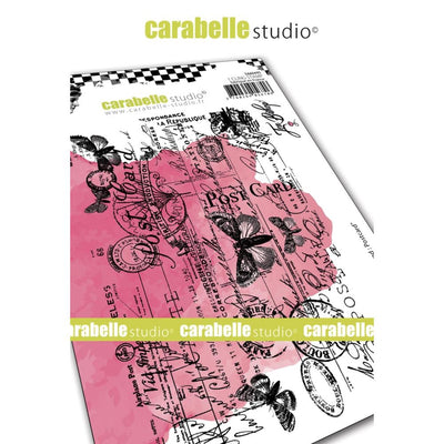 Carabelle Studio - "Cling Stamp A6 : "Postcard" by Jen Bishop *