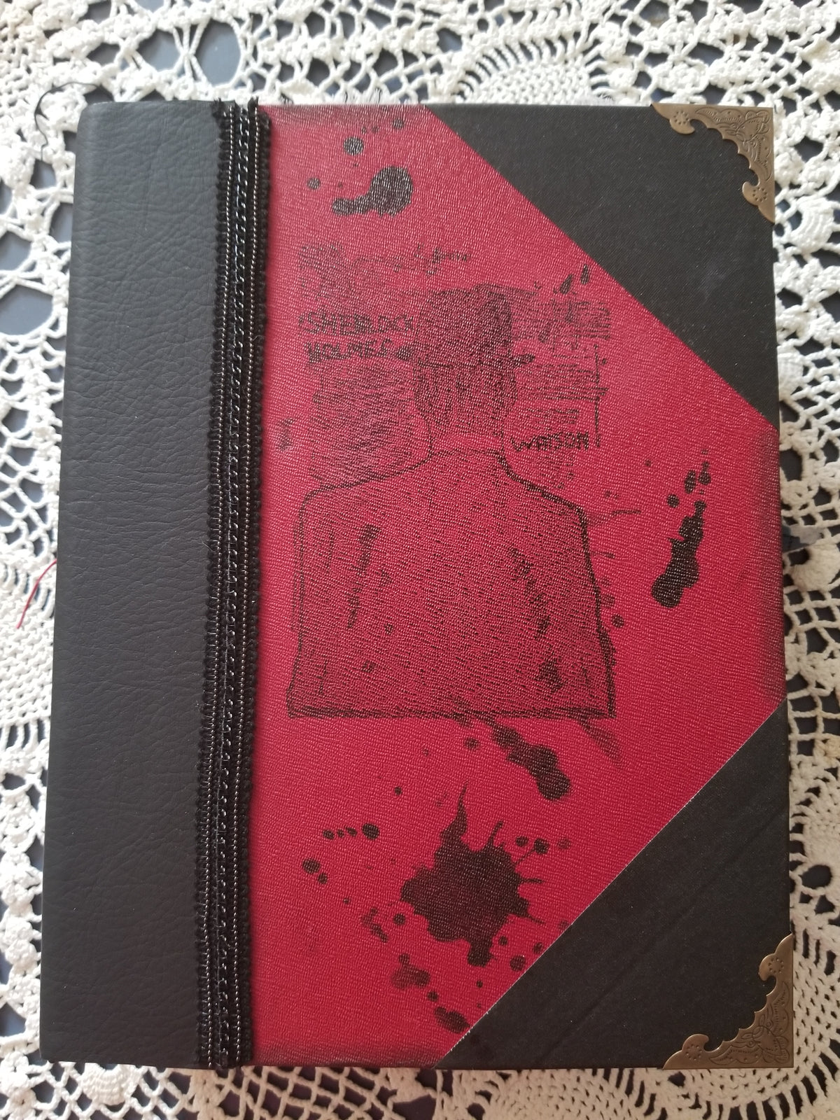 Sherlock Holmes Theme - Journal Etc.- Altered Book