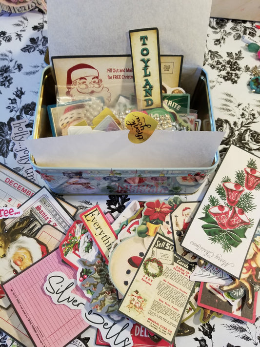 Vintage Die Cuts Tin Kit - Journal Etc. - FREE SHIPPING!