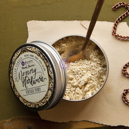Prima Frank Garcia Memory Hardware Artisan Powder - Vintage Ivory