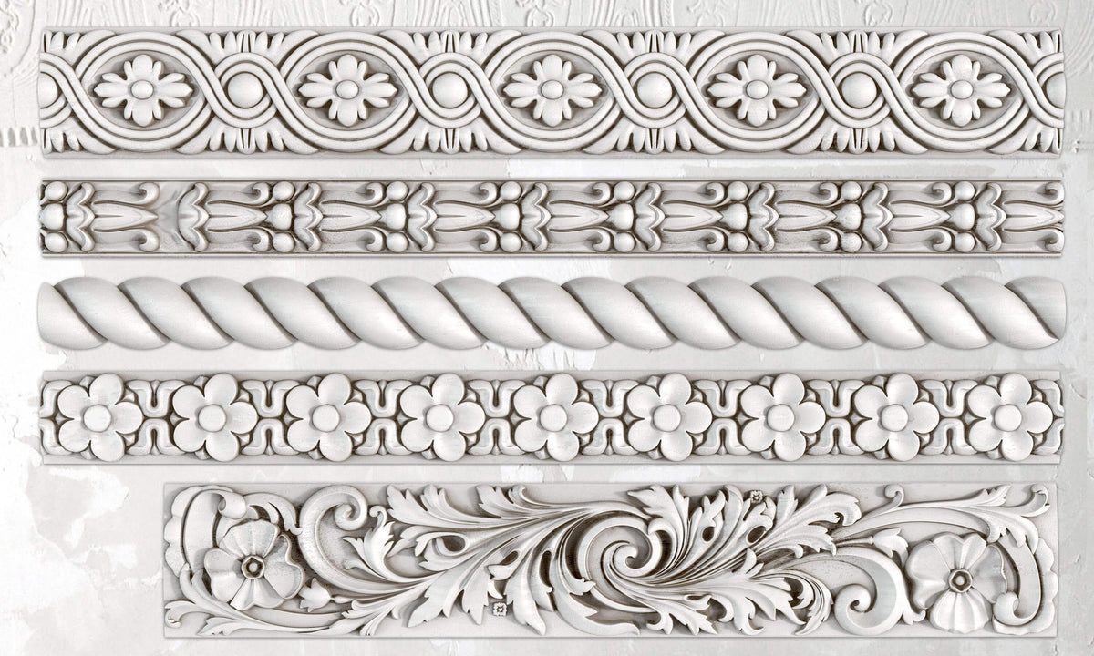 IOD Decor Mould - Iron Orchid Designs - Trimmings 2