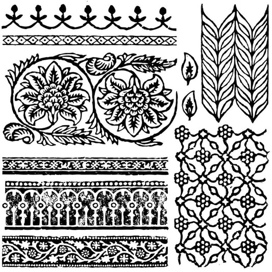 Iron Orchid  Décor Stamp Set - 12x12 - Bohemia