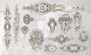 Lock and Key Decor Mould by IOD - Iron Orchid Designs