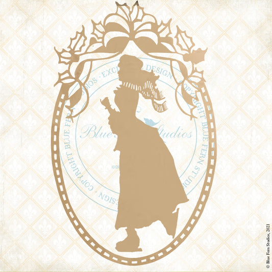 Yuletide - Chipboard - Elegant Silhouette - SHIPPING NOW!