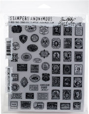 Tim Holtz - Stampers Anonymous - Stamp Collector - STAMP SET