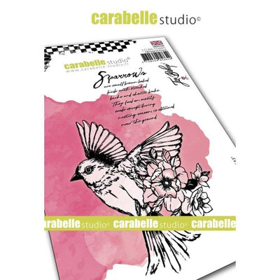 Carabelle Studio - "Cling Stamp A6 : "Field Bird #3" by Jen Bishop *