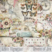 NOW SHIPPING - Blue Fern Studios - Life's Vignettes - 12x12 Paper Pack - By Jen Bishop