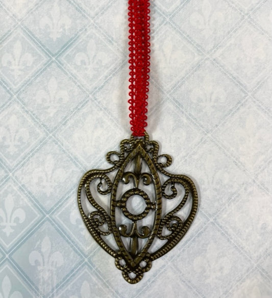 Mistletoe & Holly - Festive Ornament Charm