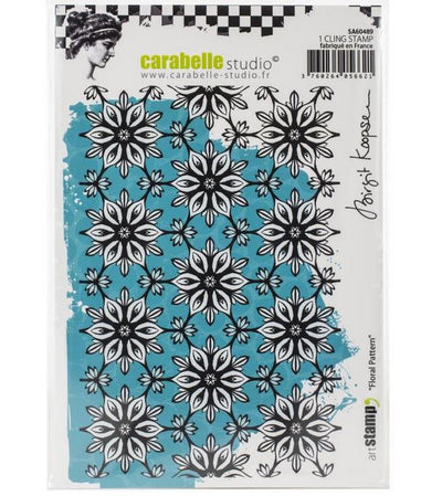 Carabelle Cling Stamp - Floral Pattern *