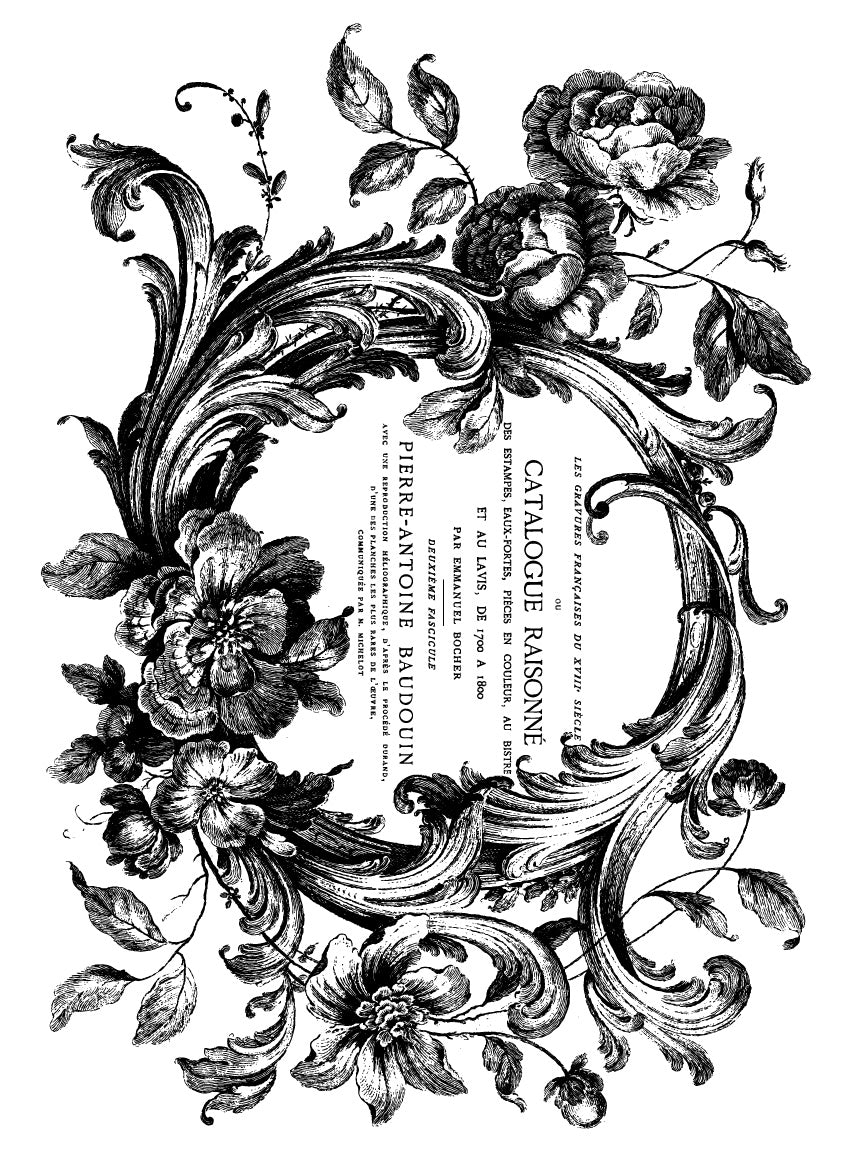 NEW! Iron Orchid Designs - Melange - Paint Inlay