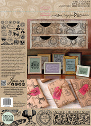 NEW! Iron Orchid  Décor Stamp Set - 12x12 - Antiquities