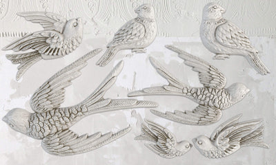 Birdsong Decor Mould by IOD - Iron Orchid Designs - BACK IN STOCK!