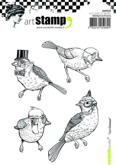 Carabelle Cling Stamp - Les Oiseaux *