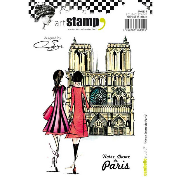 Carabelle Cling Stamp - Notre Dame de Paris *