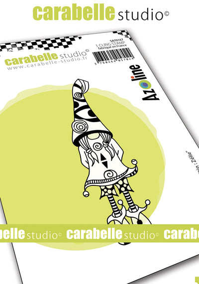 Carabelle Studio - "Cling Stamp A7 : "Zelie" by Azoline *