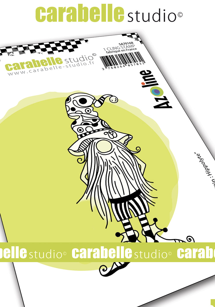 Carabelle Studio - "Cling Stamp A7 : "Hippolyte" by Azoline *