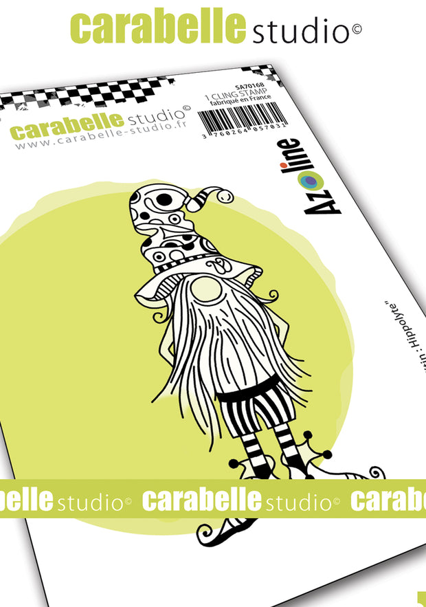 Carabelle Studio - "Cling Stamp A7 : "Hippolyte" by Azoline *
